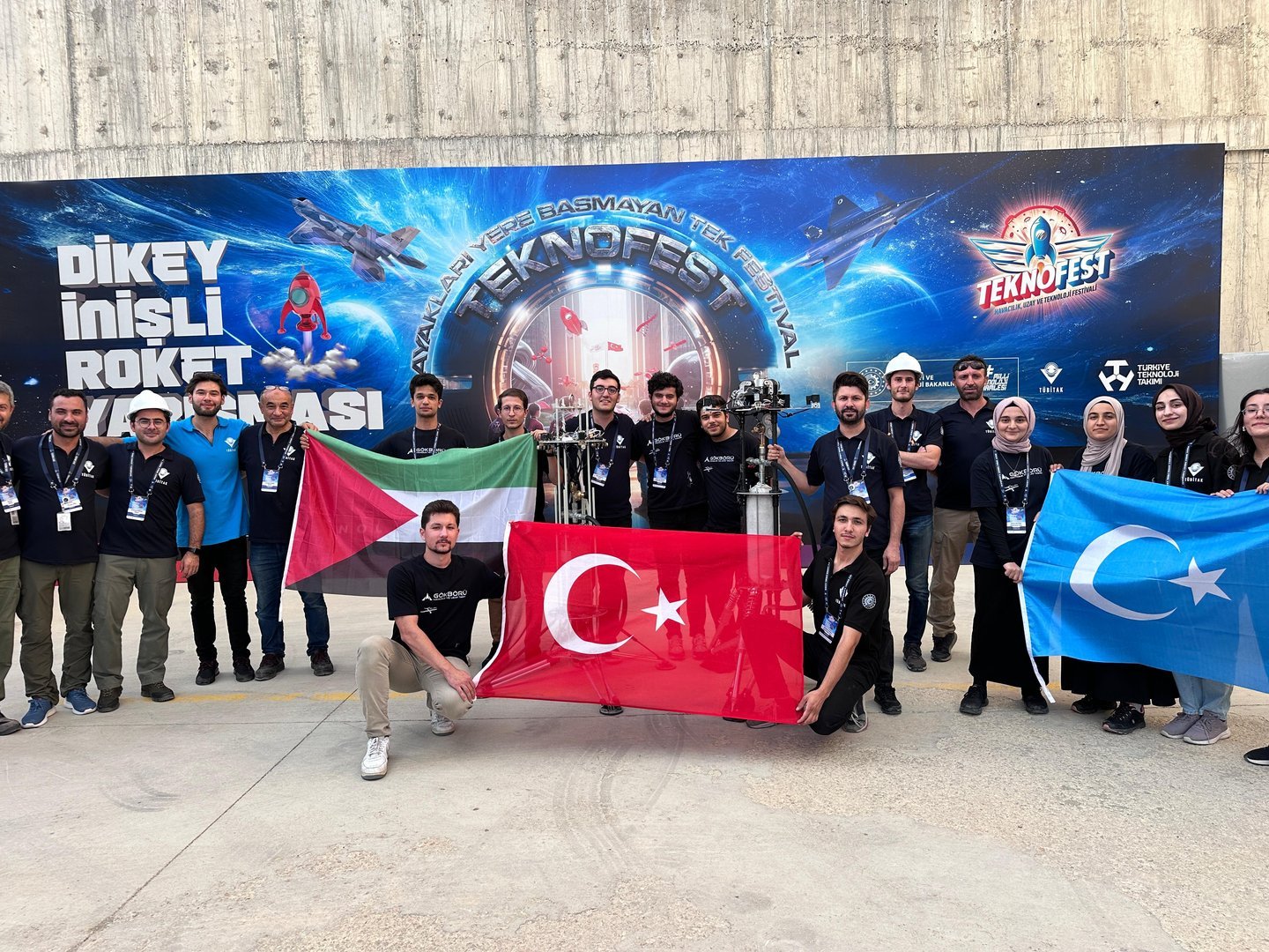 Roket Ekibimiz Toplu Fotoğraf